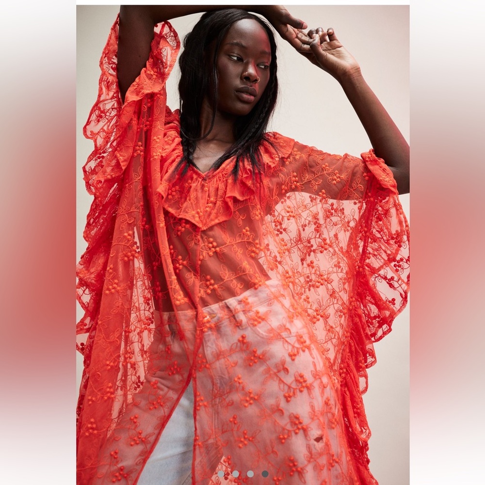 Free People Lace Kaftan - M/L
